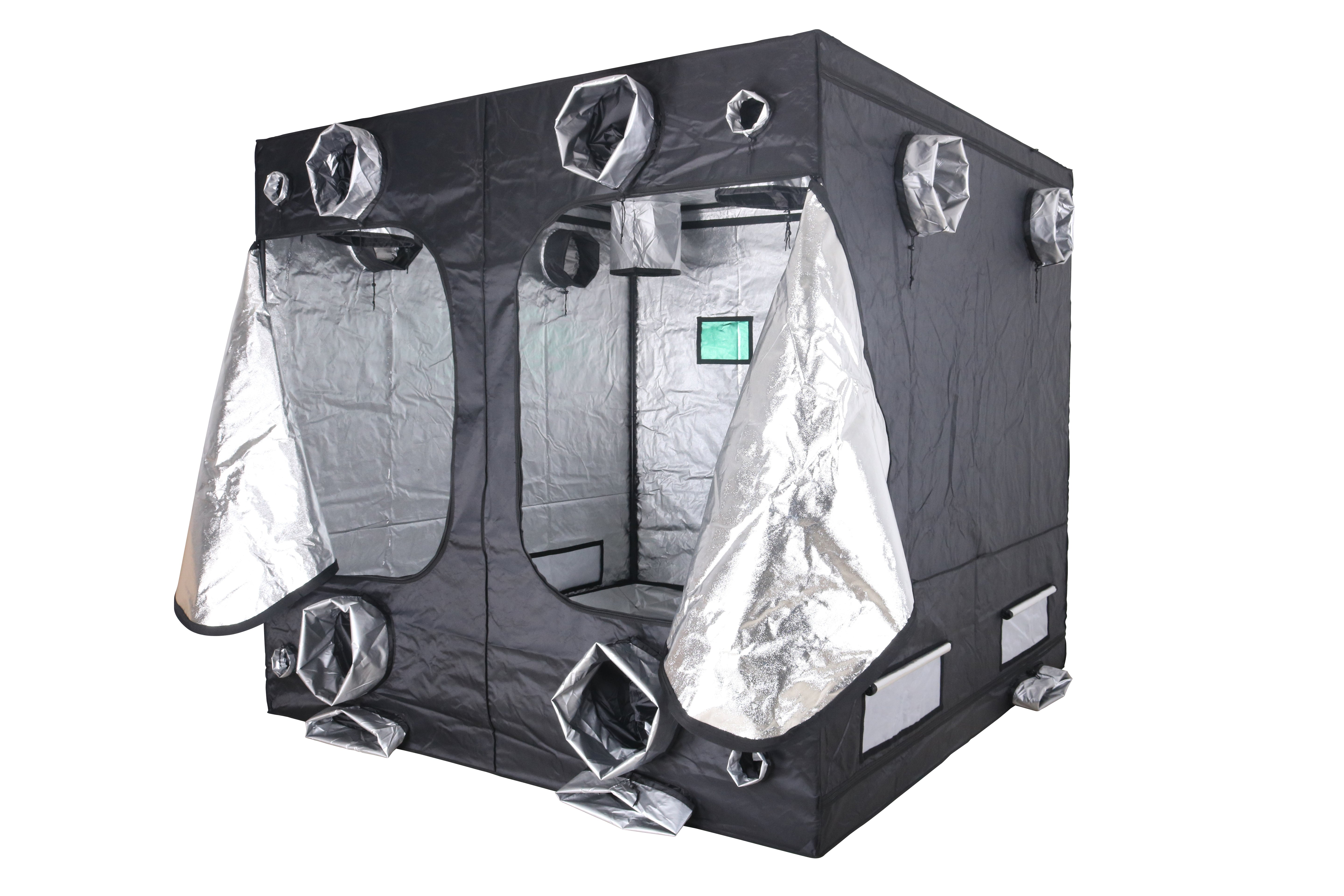 BudBox PRO TITAN plus-HL 240x240x220cm White/Mylar Grow Tents