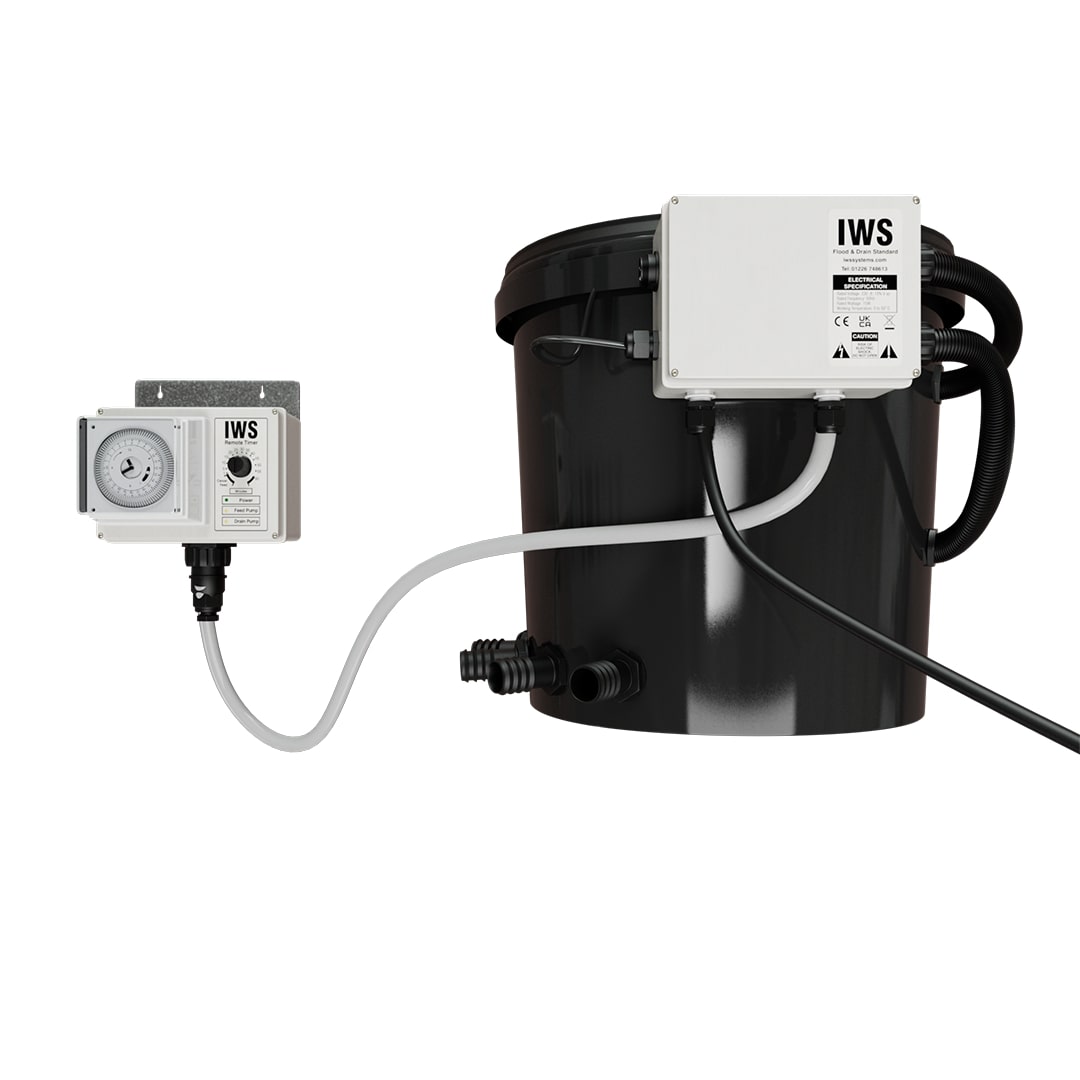 IWS Flood And Drain Control Units/Brains And Timer