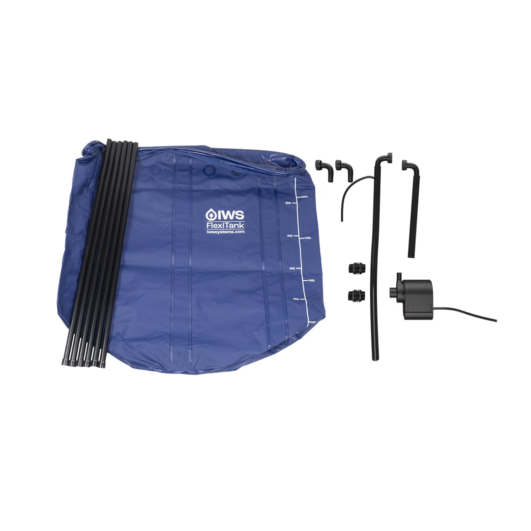 IWS Flood And Drain FlexiTank Pump And Pipework Kit PRO & Trident (Including Tank)