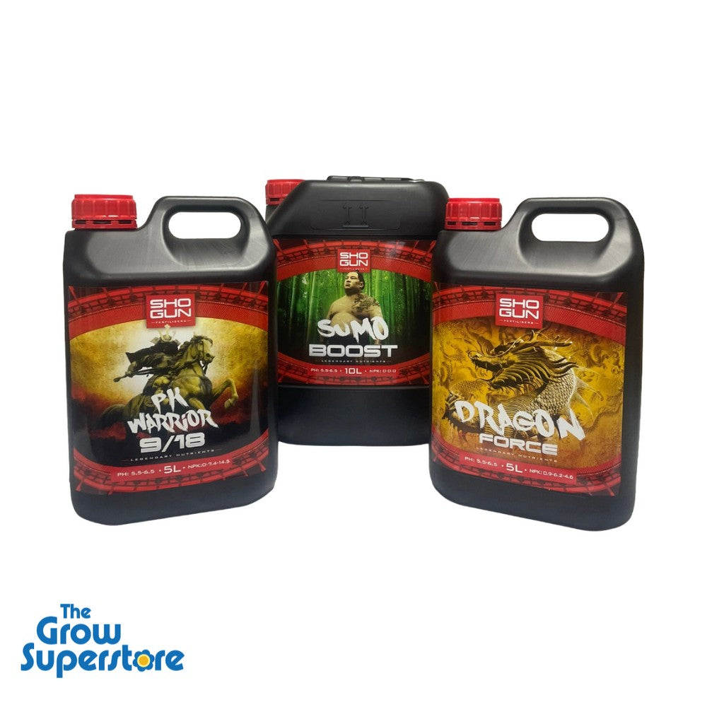 Shogun Flowering Bloom Booster Pack for Hand Feeding – 3-Part Kit