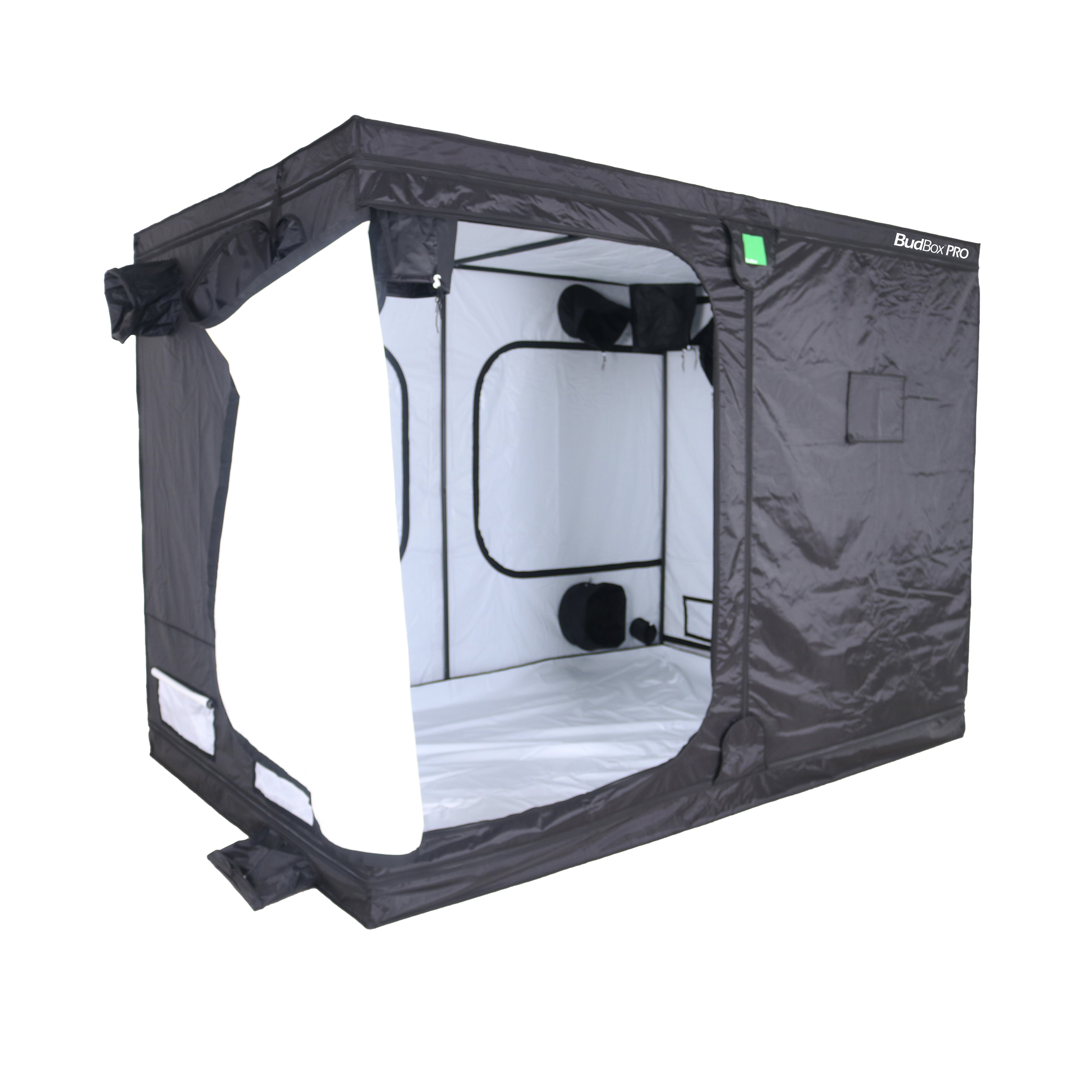 BudBox PRO TITAN 1 plus-HL 200x300x220cm White/Mylar Grow Tent