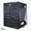 BudBox PRO XL Plus grow tent front angle view with reflective mylar interior and open side door – thegrowsuperstore.com