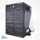 BudBox PRO XL plus‑HL grow tent side view with partially open door showing reflective mylar lining – thegrowsuperstore.com