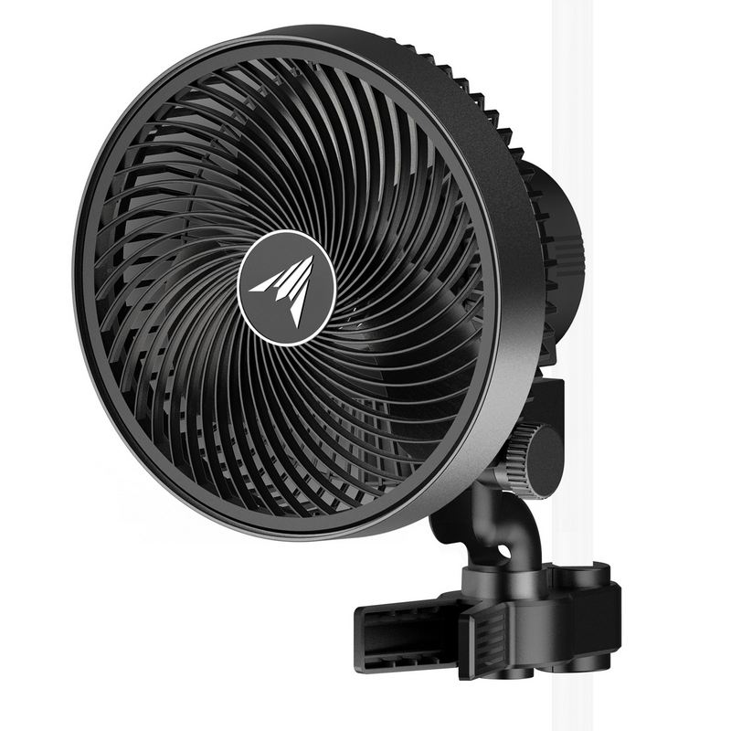 CLOUDRAY S9 Gen 2 Grow Tent Clip Fan 9" with brushless motor for tailored circulation and 10 speeds.