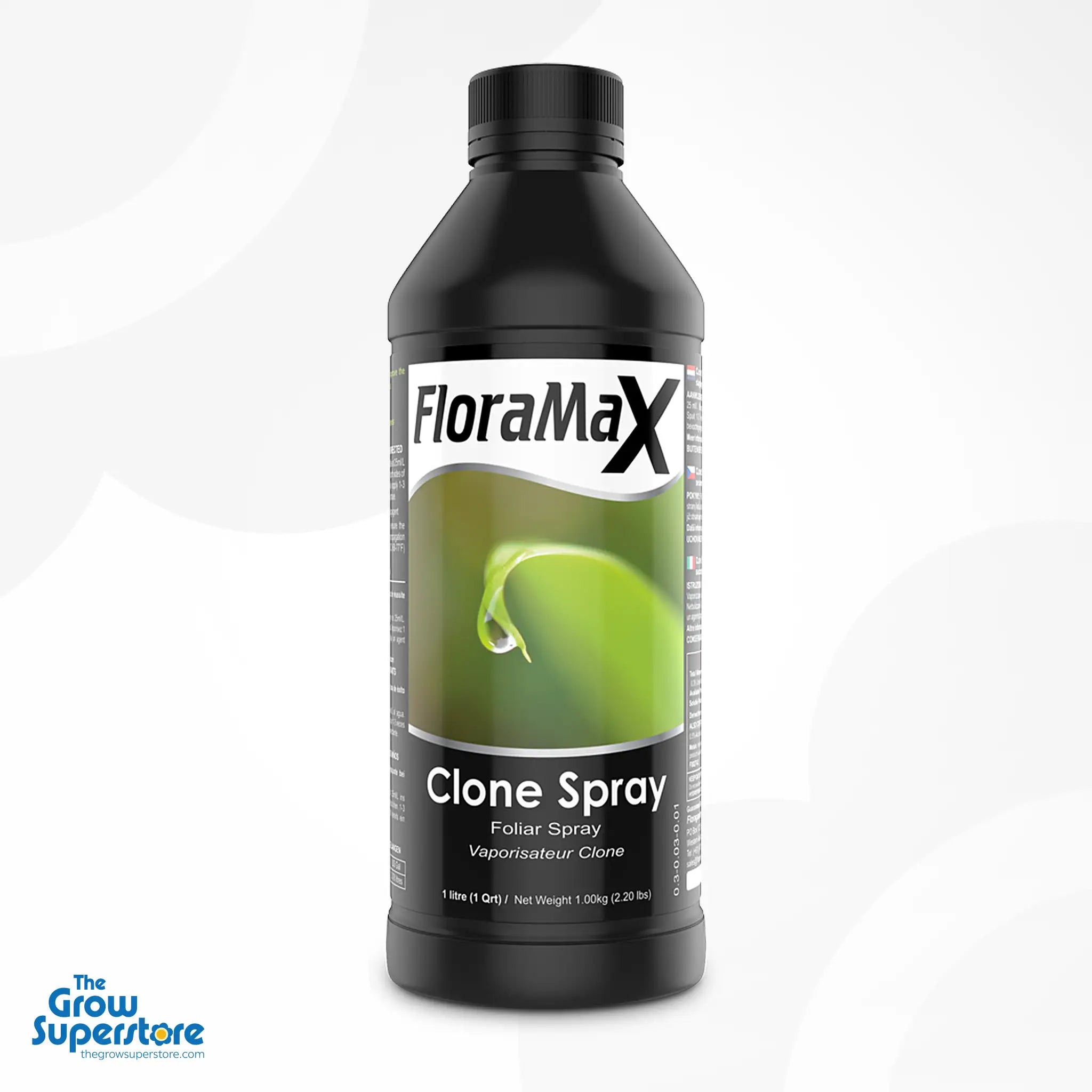 FloraMax Clone Spray 1 litre bottle – foliar spray for clones, seedlings, veg and early bloom – thegrowsuperstore.com