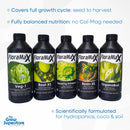 FloraMax Essential Nutrients 1L Bundle – Full 5-product set for hydroponics, coco, and soil. Includes Veg-1, Root-XS, Flowering Enhancer, Resin-XS, and OrganaBud. Scientifically formulated to support the full plant growth cycle from seed to harvest with fully balanced nutrition and no Cal-Mag needed. – thegrowsuperstore.com