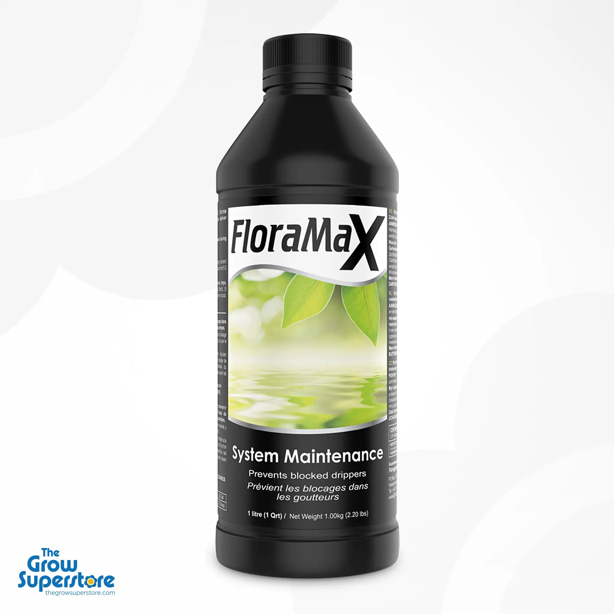 FloraMax System Maintenance 1L bottle – safe for continuous use from seed to harvest – thegrowsuperstore.com