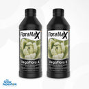 FloraMax VegaFlora A+B 1L bottles – strong vegetative and floral growth with a balanced 2-part nutrient system – thegrowsuperstore.com