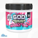 GOD Gel Bubble Gum 1L – Extra strong odour control gel with sweet bubblegum scent. UK-made air freshener for grow tents and enclosed spaces. The Grow Superstore – thegrowsuperstore.com