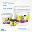 GOD Gel Lemon Sherbet – Complete odour control gel range in 1L, 5L, and 22L. Fresh citrus fragrance, made in the UK. Available at The Grow Superstore – thegrowsuperstore.com