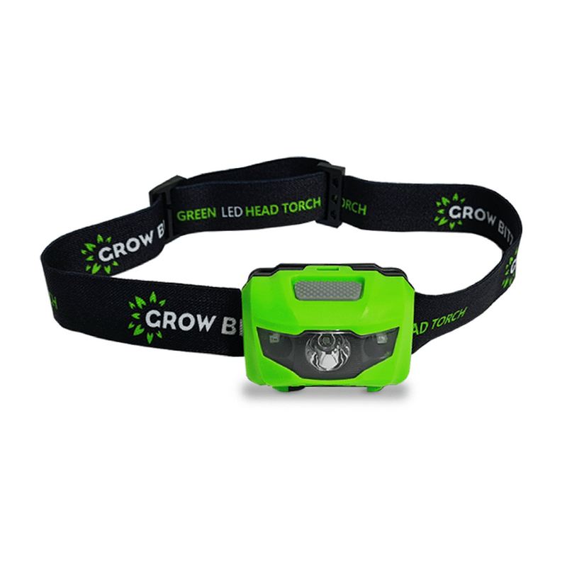 Grow Bitz Green LED Head Torch