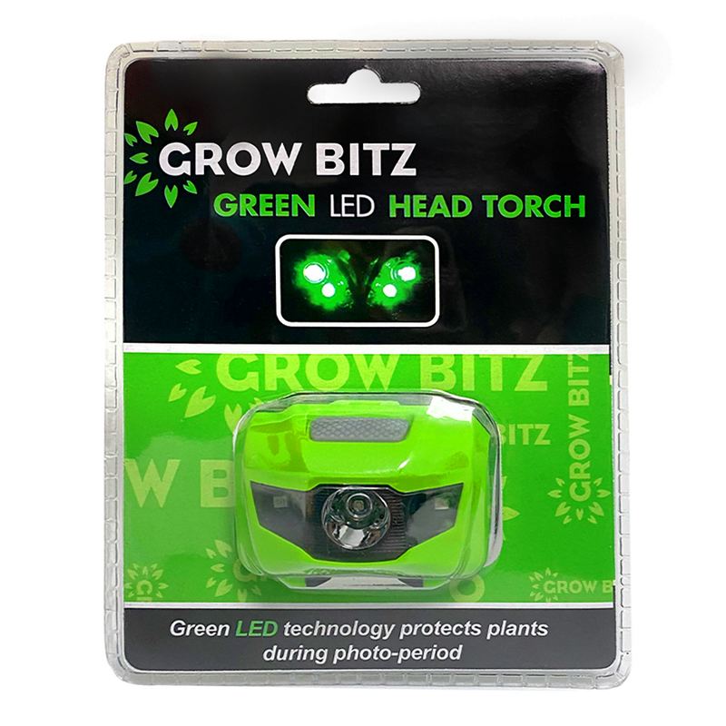 Grow Bitz Green LED Head Torch