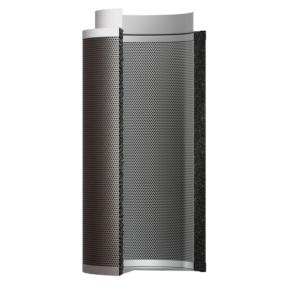 Rhino Hobby 30 carbon filter open showing internal carbon bed