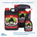 SHOGUN Geisha foliar booster bottles 750 ml, 5 L and 10 L displayed against a neutral background – thegrowsuperstore.com