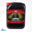 Close-up of SHOGUN Samurai Terra Grow 10L container with NPK details and pH range displayed – thegrowsuperstore.com