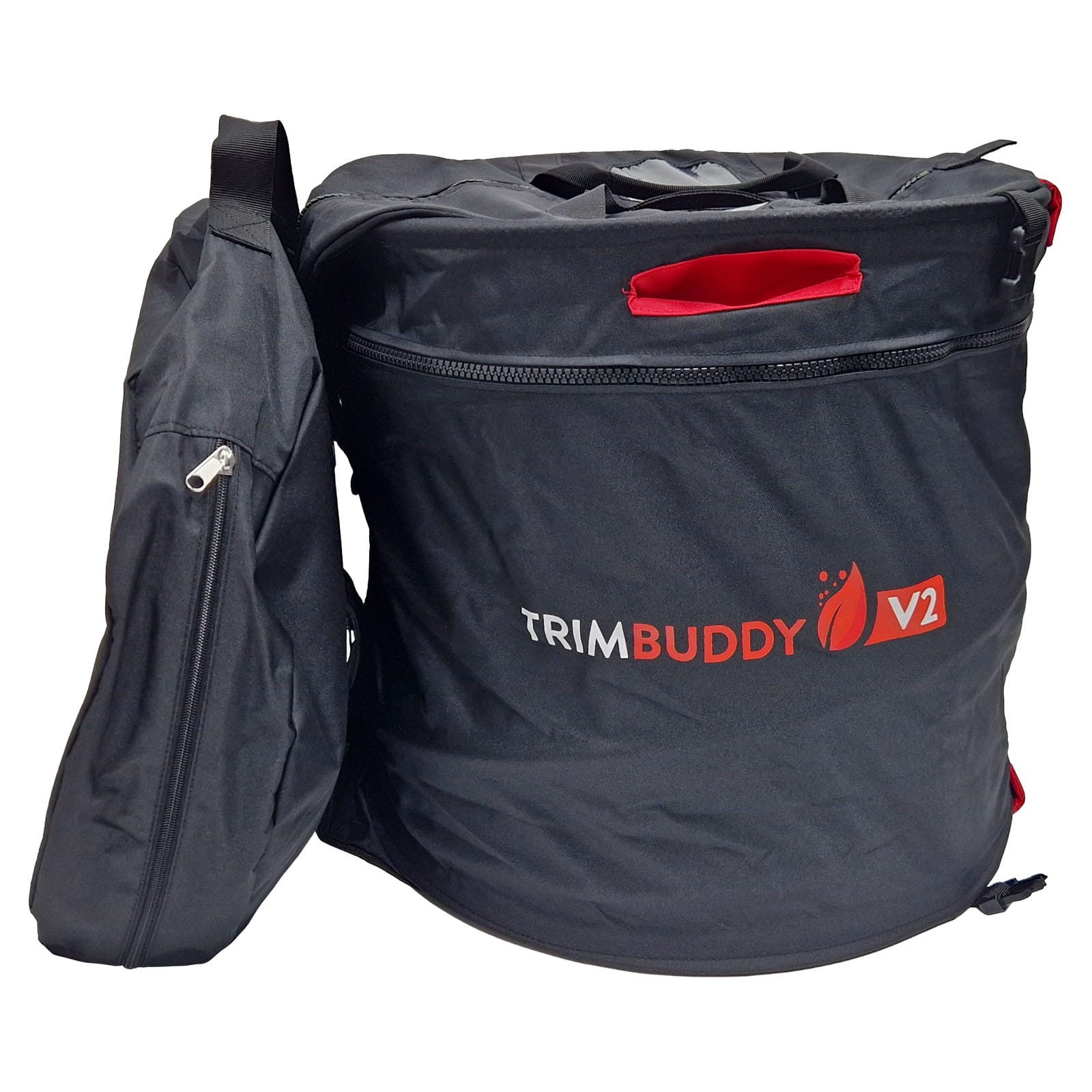 Trim Buddy Pouch Trimmer Bag V2 – Fast, Bladeless Leaf Collector