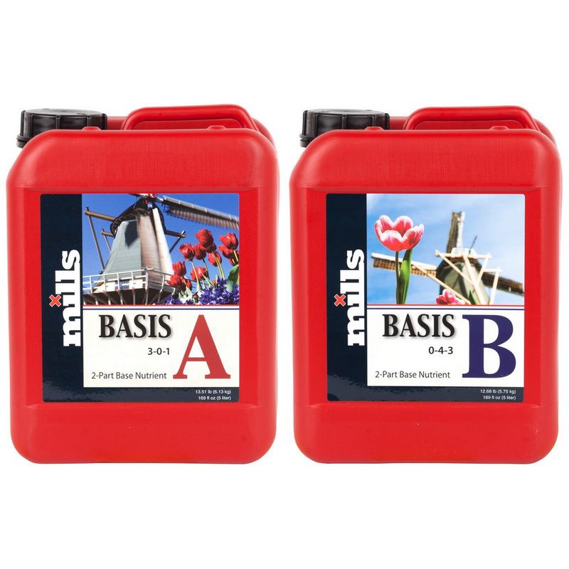 Mills Nutrients A&B Hard Water Only