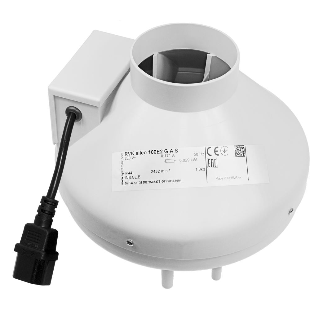 Systemair RVK InLine Fan - Sileo