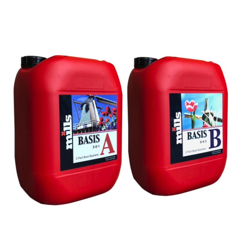 Mills Nutrients A&B Hard Water Only