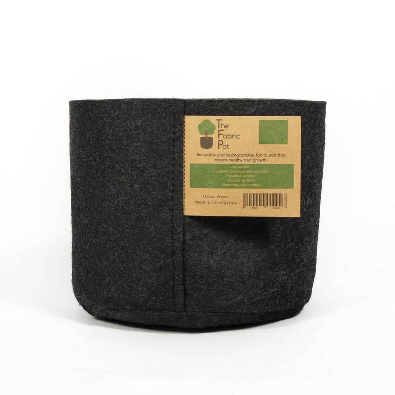 The Fabric Pot Black Round