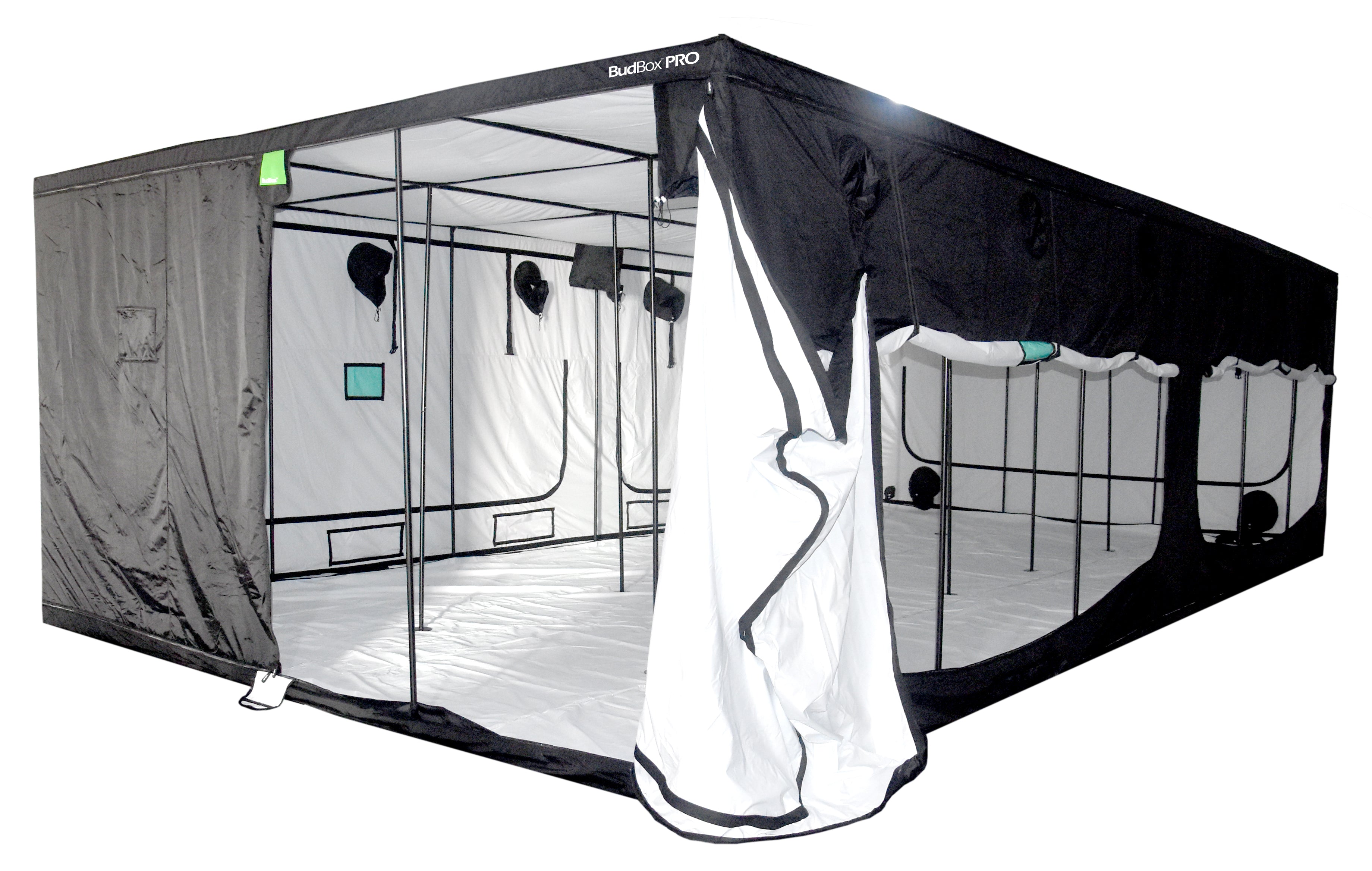 BudBox PRO TITAN 9 900x450x240cm White/Mylar Grow Tent