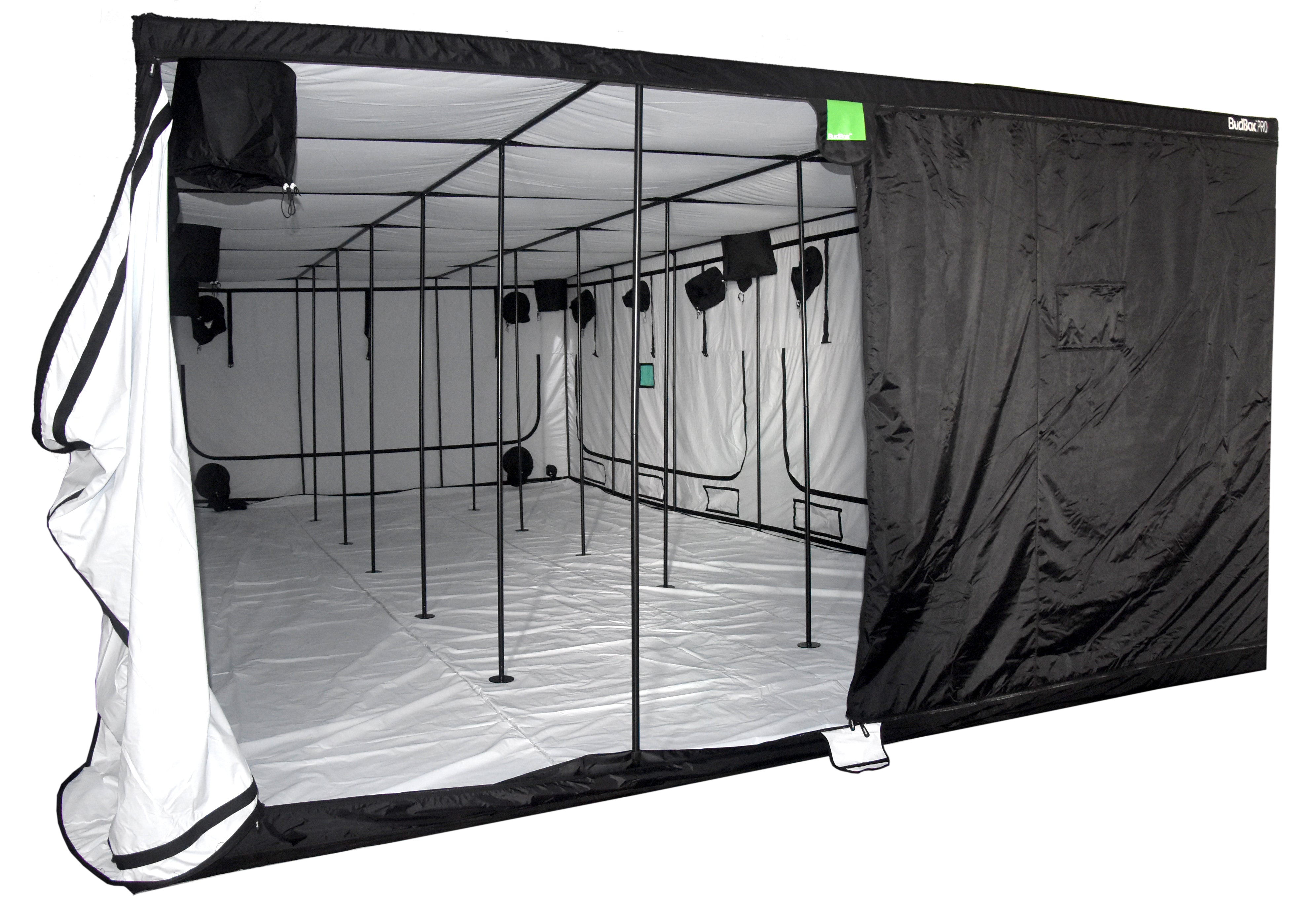 BudBox PRO TITAN 9 900x450x240cm White/Mylar Grow Tent
