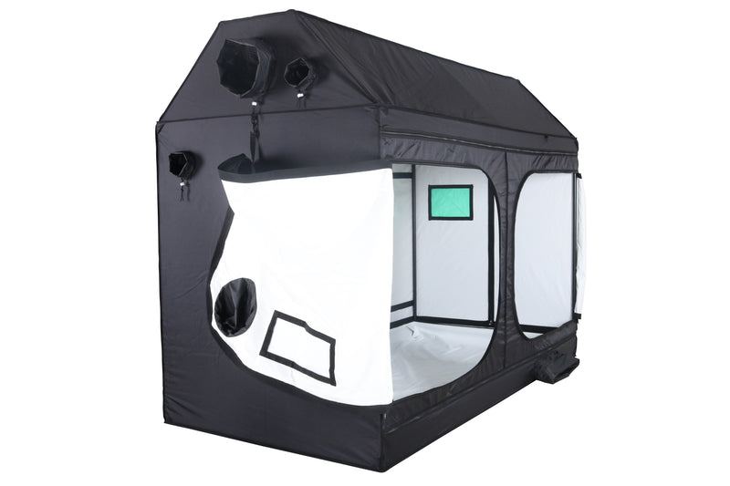 BudBox PRO XXL-R (pitched) 120x240x180cm White/Mylar Grow Tent