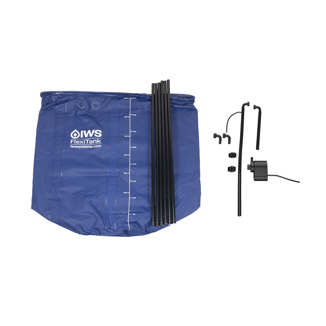 IWS Flood And Drain FlexiTank Pump And Pipework Kit PRO & Trident (Including Tank)