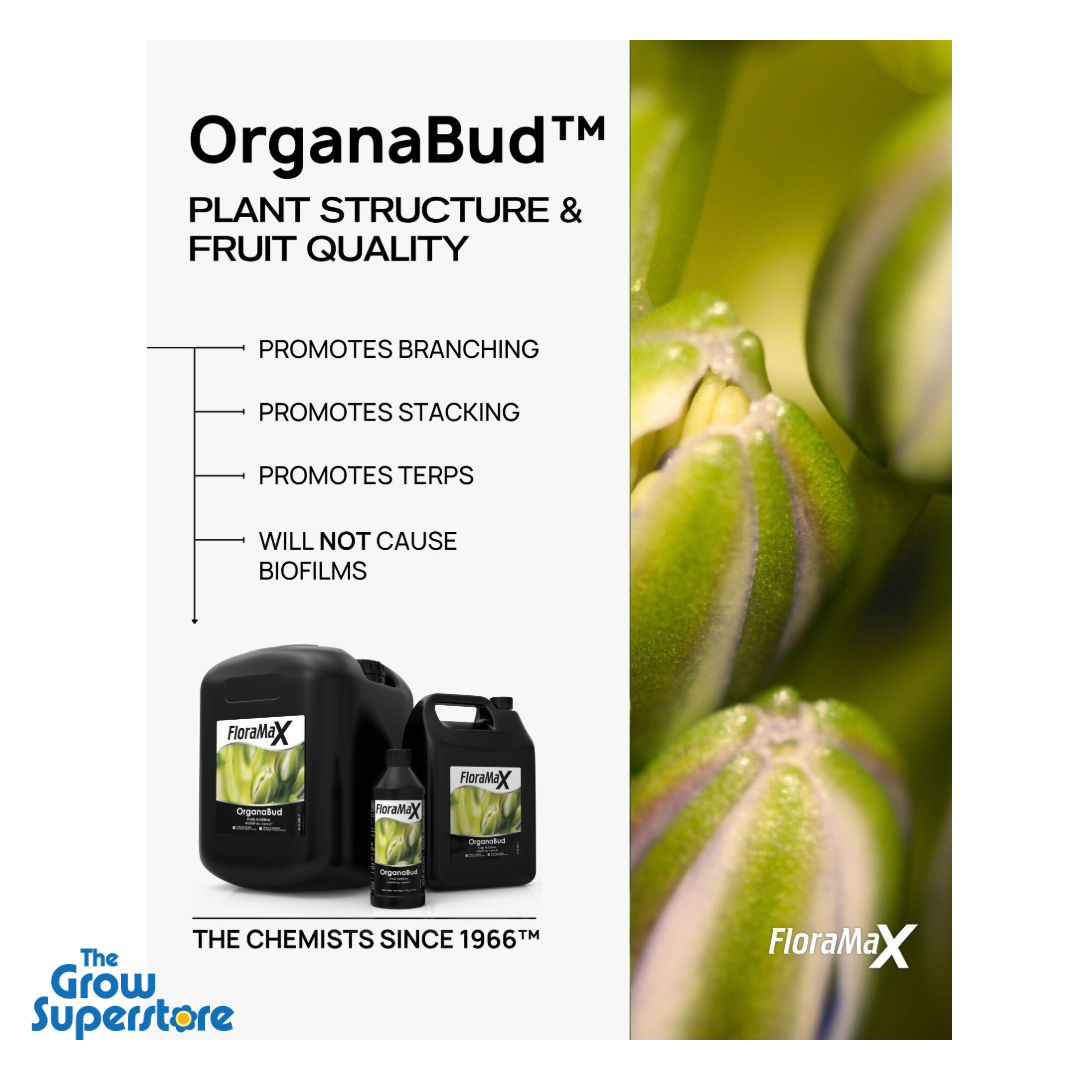 FloraMax OrganaBud – Natural Bloom Booster for Bigger Flowers