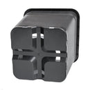 Potking Square Pot – Recycled Plastic, Black