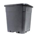Potking Square Pot – Recycled Plastic, Black