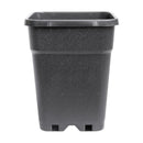 Potking Square Pot – Recycled Plastic, Black