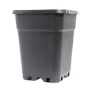 Potking Square Pot – Recycled Plastic, Black