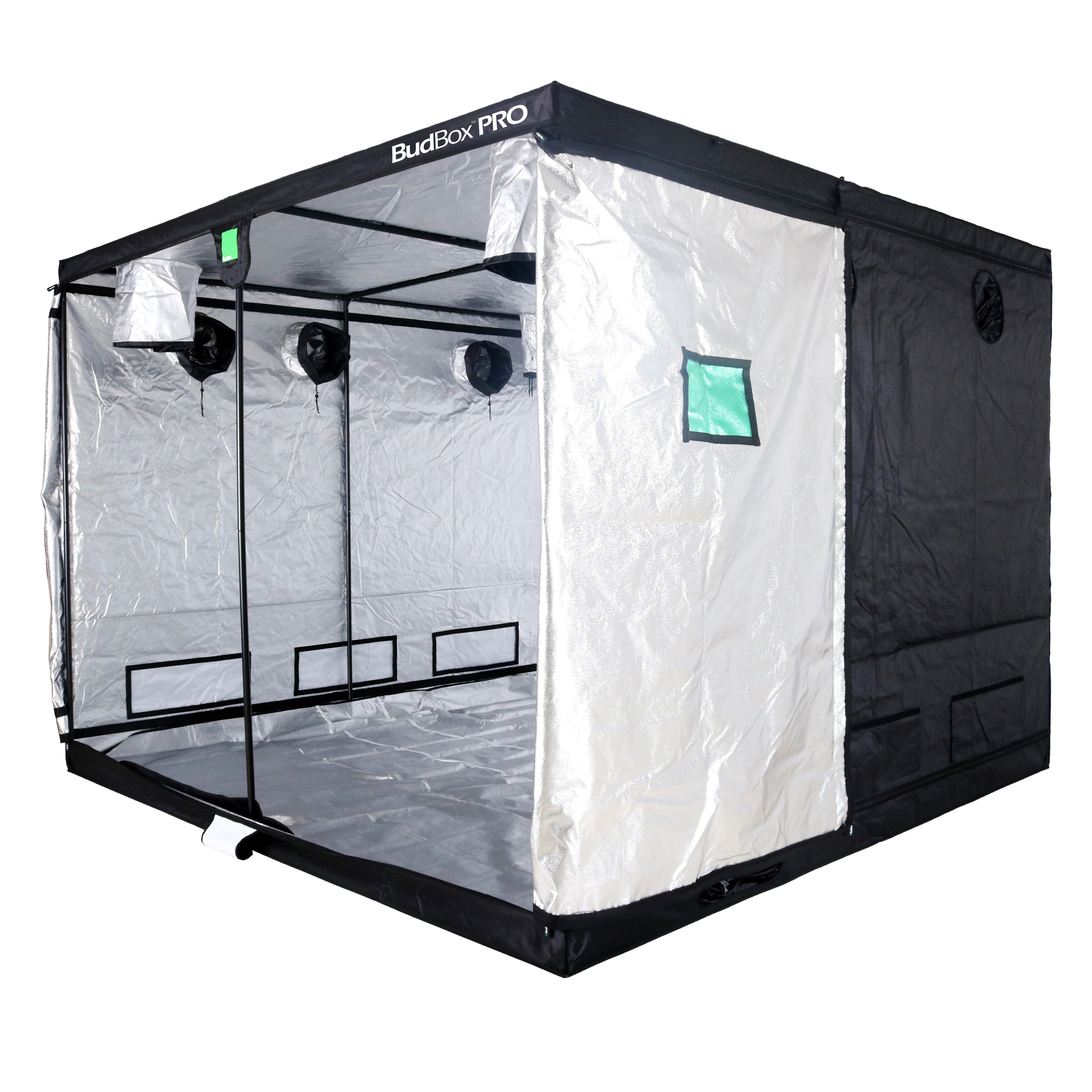 BudBox PRO TITAN 3-HL 300x300x220cm White/Mylar Grow Tent