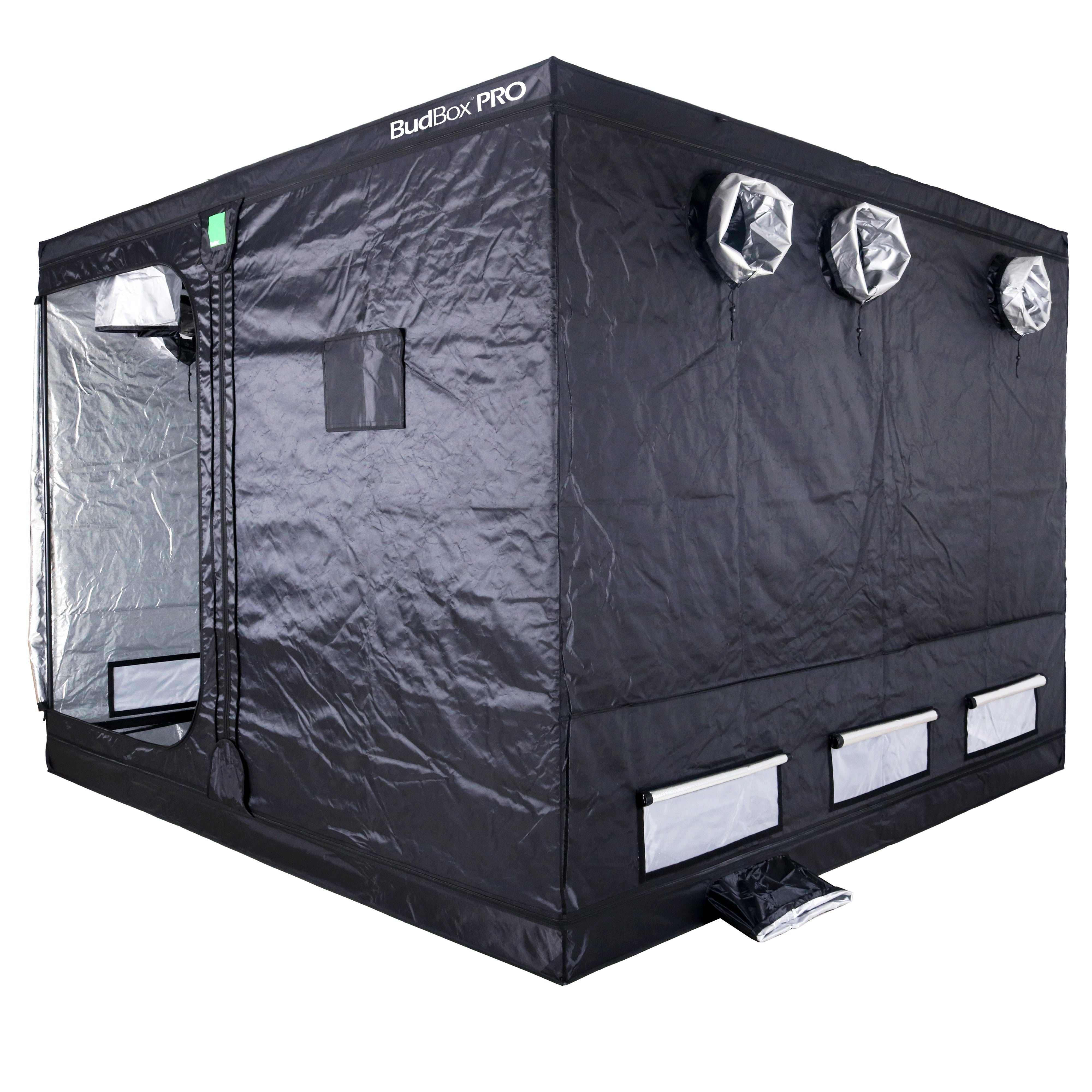 BudBox PRO TITAN 3-HL 300x300x220cm White/Mylar Grow Tent