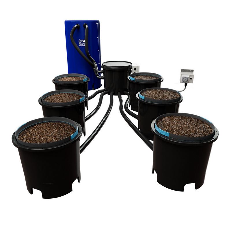 IWS Trident Flood And Drain 48 Pot System And 750L FlexiTank