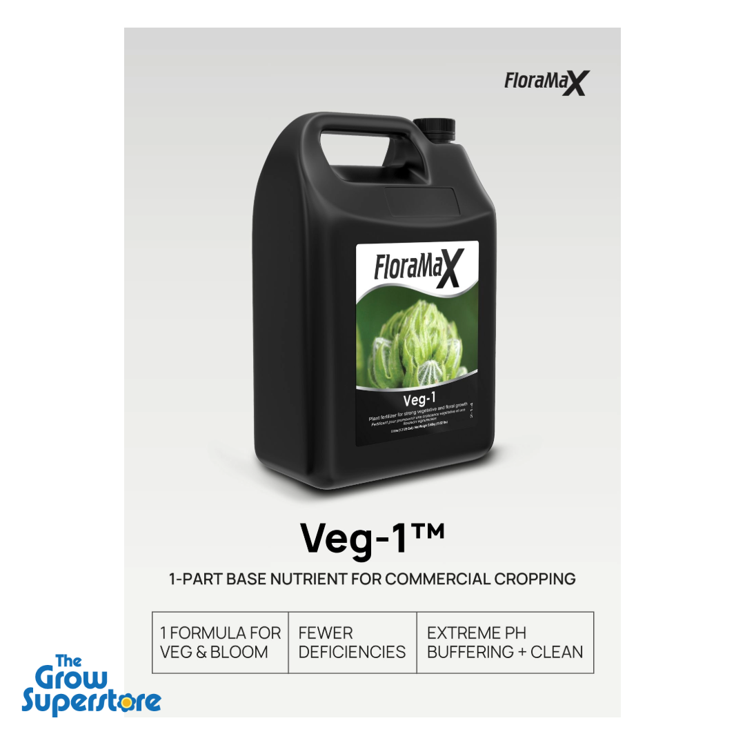 FloraMax Veg-1 – 1-Part Nutrient for Strong Vegetative Growth