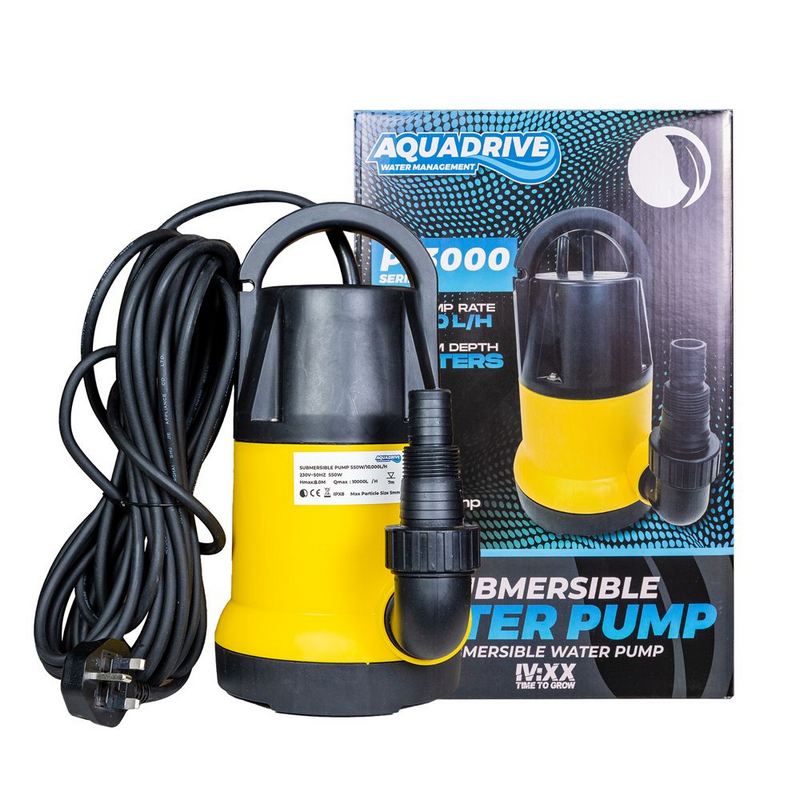 Aquadrive Submersible Water Pumps 13,000L/H - 750w