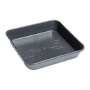 Potking Square Pot Saucer Black Recycled Plastic