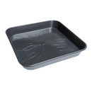 Potking Square Pot Saucer Black Recycled Plastic