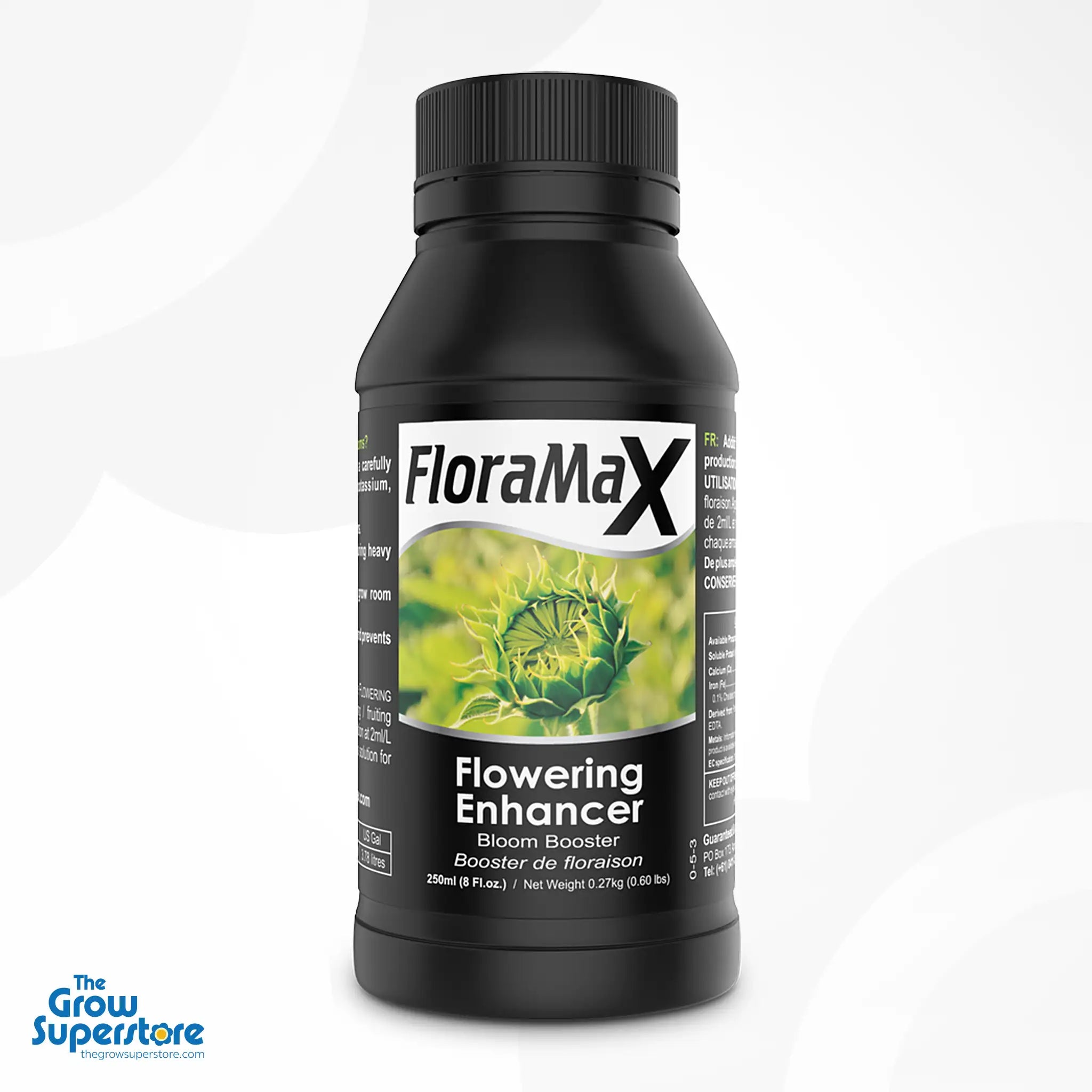 250ml FloraMax Flowering Enhancer bottle – concentrated nutrient booster for heavy flowering phases – thegrowsuperstore.com