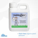 Moonshine Nutrient Enhancer 1 L bottle featuring toxin-free organic plant extracts, ideal for hydroponic or soil setups. The Grow Superstore – thegrowsuperstore.com