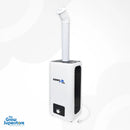 Front view of SonicAir 23 L ultrasonic humidifier featuring the mist‑tower extension and central control knob – thegrowsuperstore.com