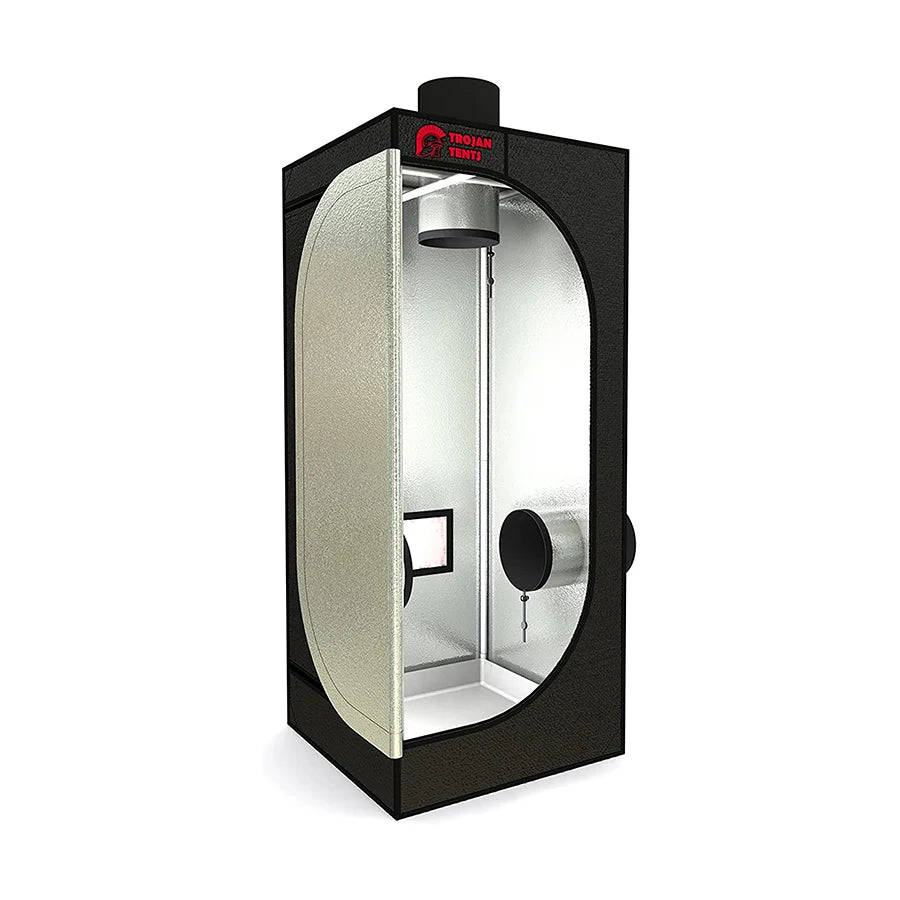 Trojan Silver Series indoor grow tent with reflective Mylar lining