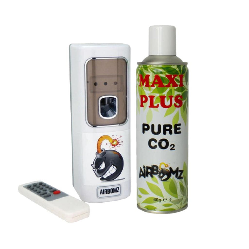 Airbomz CO₂ Dispenser With Light Sensor & Remote