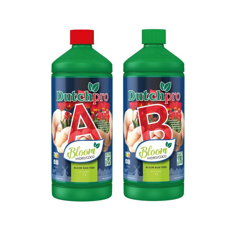 Dutch Pro Hydro/Coco Bloom A&B Hard Water