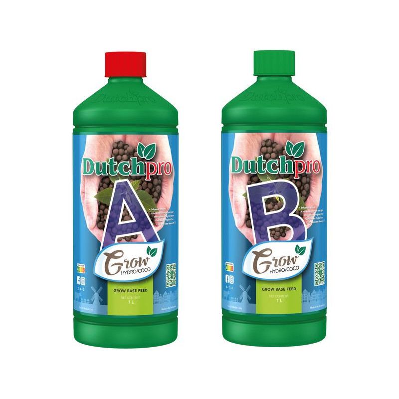 Dutch Pro Hydro/Coco Grow A&B Hard Water