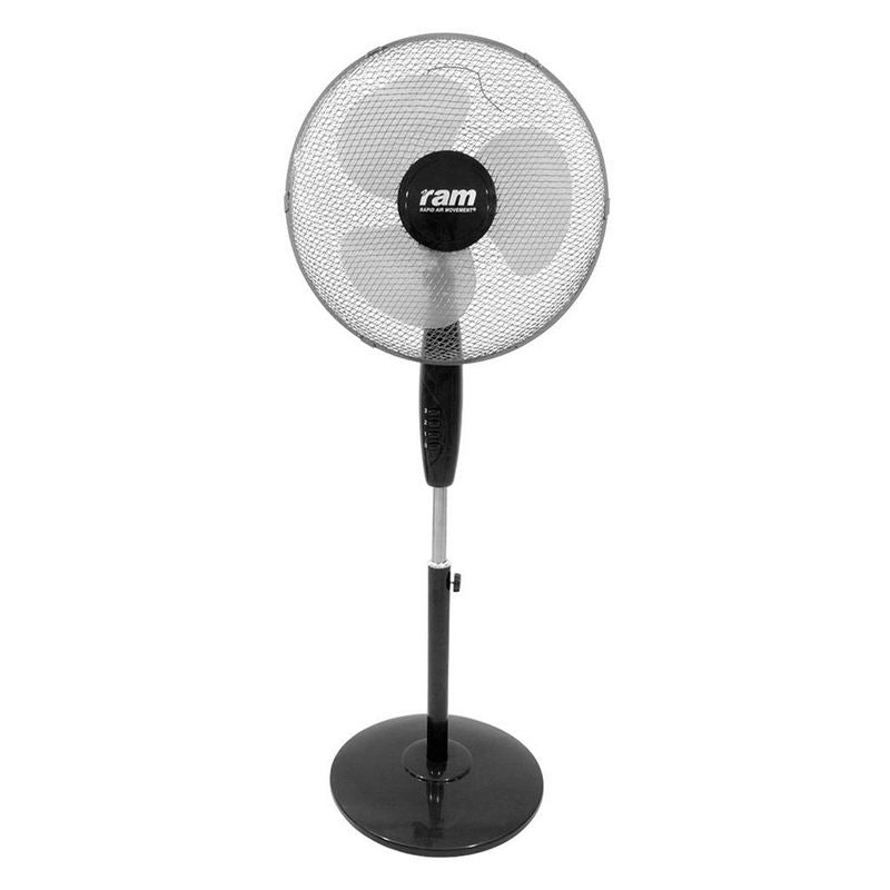 RAM Pedestal Fan 16" With Solid Base