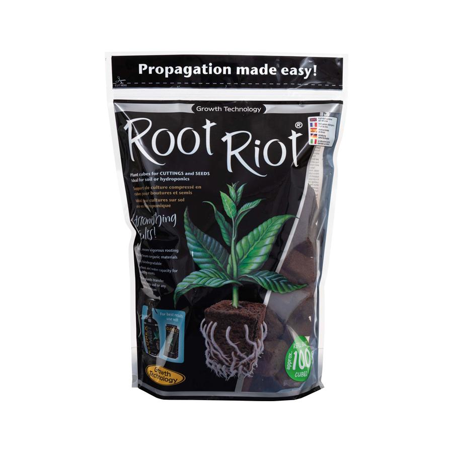 Root Riot Trays Root Riot Cubes Hydroponic Garden Propagation Peat Cubes 24 Cell Tray ...