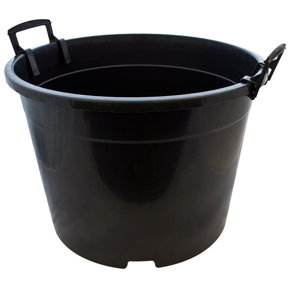 50 litre plastic plant pots Round Plastic Plant Pots Hydroponic Garden Heavy Duty Pots Various Sizes